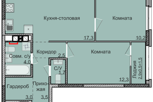 квартира Ижевск городской округ, Строящийся жилой дом фото