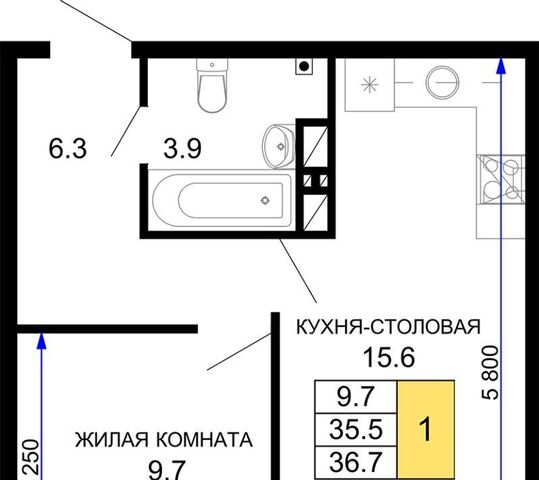 р-н Прикубанский ЖК «Дыхание» фото