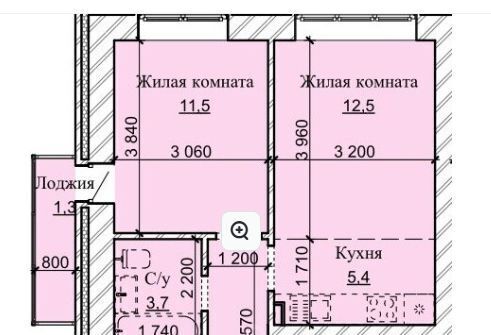 квартира г Барнаул рп Южный ул Герцена 17 р-н Центральный фото 1