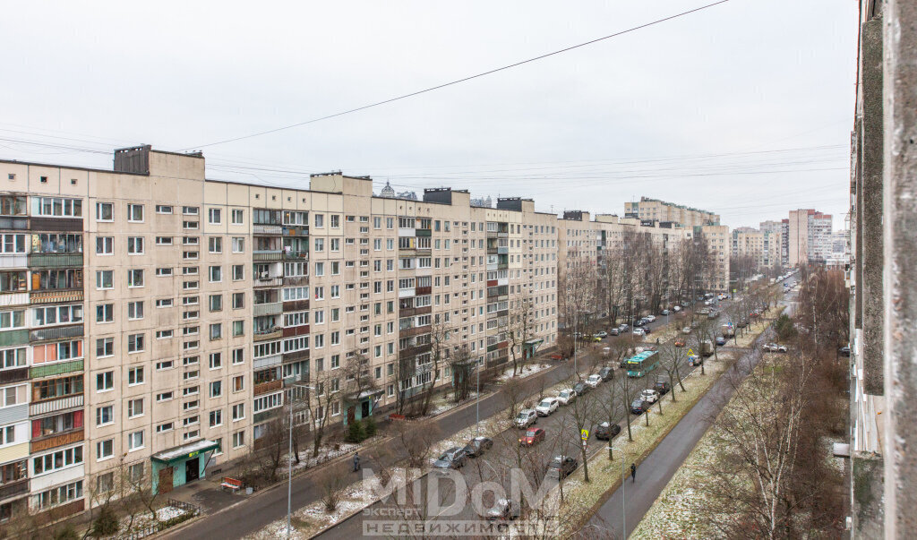 квартира г Санкт-Петербург метро Проспект Просвещения пр-кт Художников 20к/1 фото 15