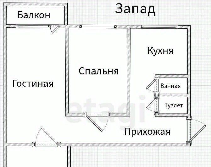 квартира г Владивосток п Трудовое ул Лермонтова 77 Советский район фото 33