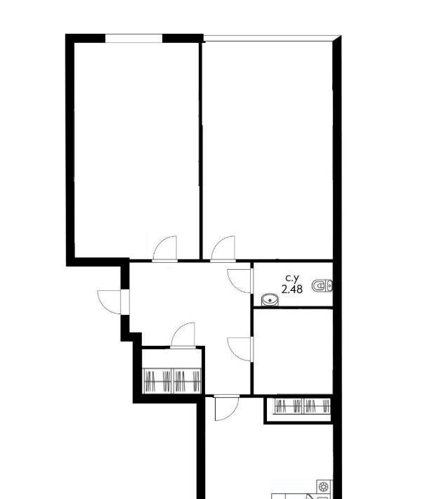 квартира г Краснодар р-н Прикубанский ул Стахановская 1/5к 3 фото 33