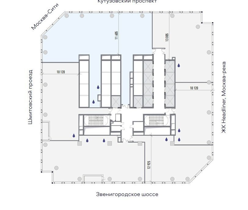 офис г Москва метро Тестовская проезд Шмитовский 37 муниципальный округ Пресненский фото 4