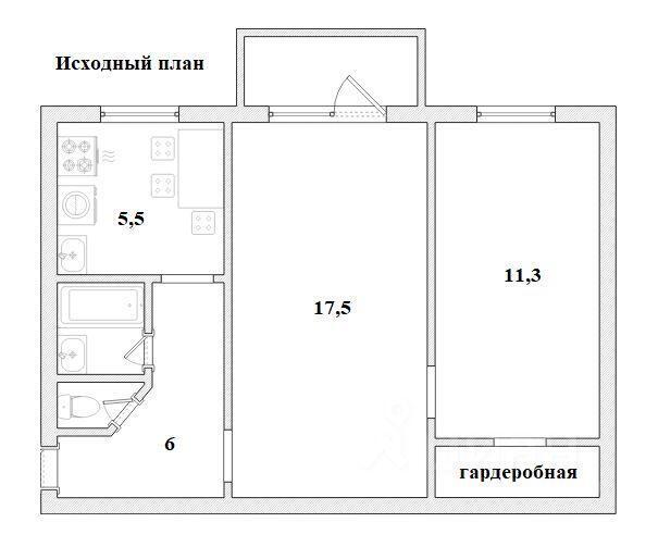 квартира г Санкт-Петербург р-н Московский пр-кт Юрия Гагарина 26/8 округ Гагаринское, Ленинградская область фото 4