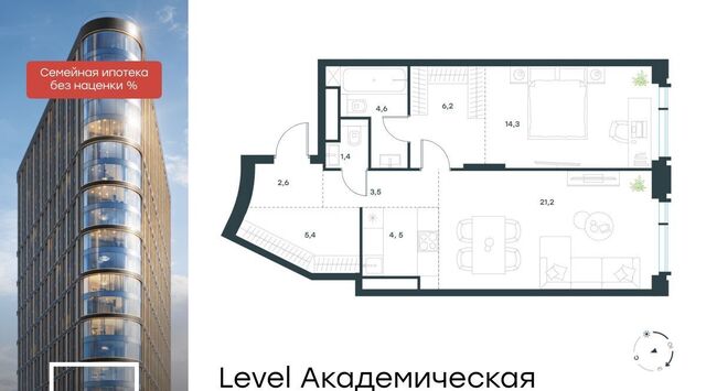 метро Академическая ул Профсоюзная 2/22 фото