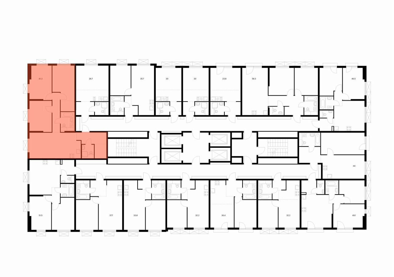 квартира г Мытищи ул Колонцова 5 фото 2