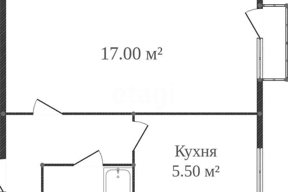 квартира г Кострома проезд Сосновый 3-й 6а Кострома городской округ фото 10