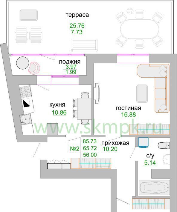 квартира р-н Зеленоградский г Зеленоградск ул Тургенева 16а фото 1