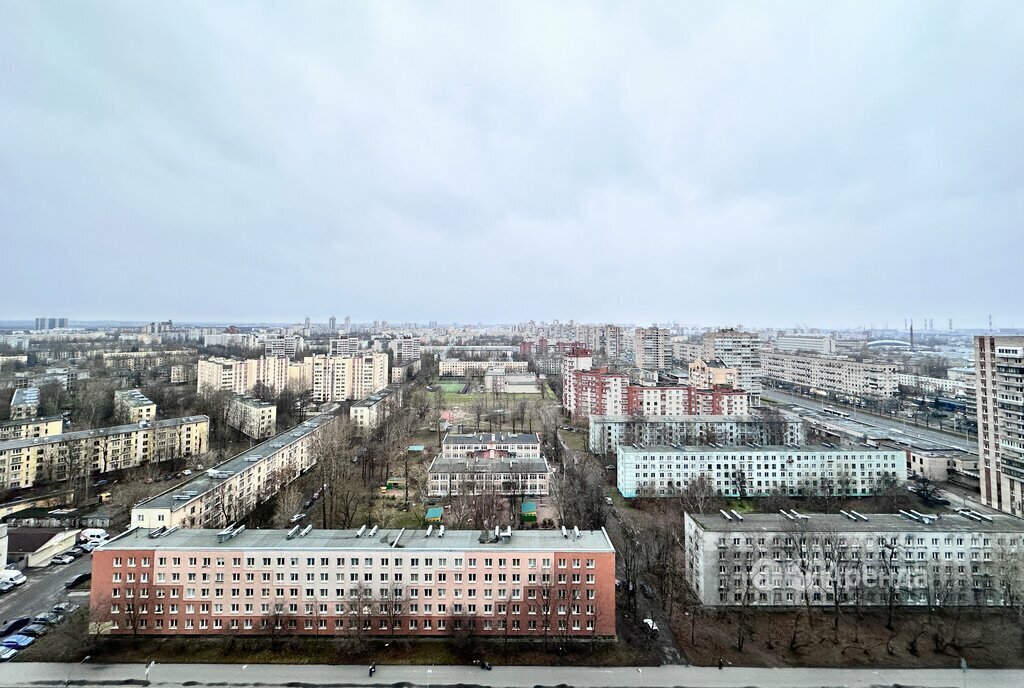 квартира г Санкт-Петербург метро Ленинский Проспект пр-кт Народного Ополчения 10 округ Княжево фото 14