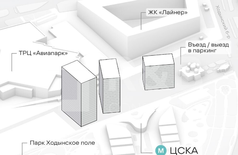 свободного назначения г Москва метро ЦСКА б-р Ходынский 6с/2 муниципальный округ Хорошёвский фото 6