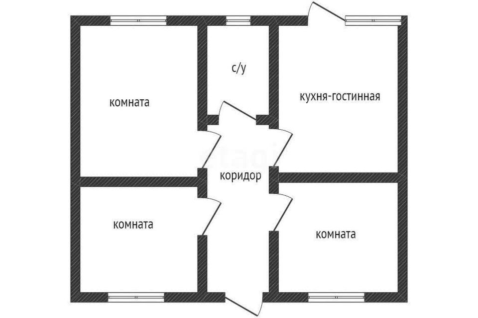 дом р-н Динской ст-ца Новотитаровская ул Коммунаров 45 Новотитаровское сельское поселение фото 1