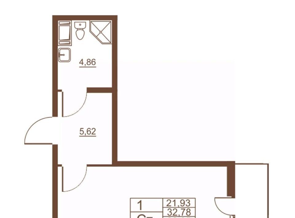 квартира г Санкт-Петербург п Шушары ш Московское 262к/4 Шушары фото 1