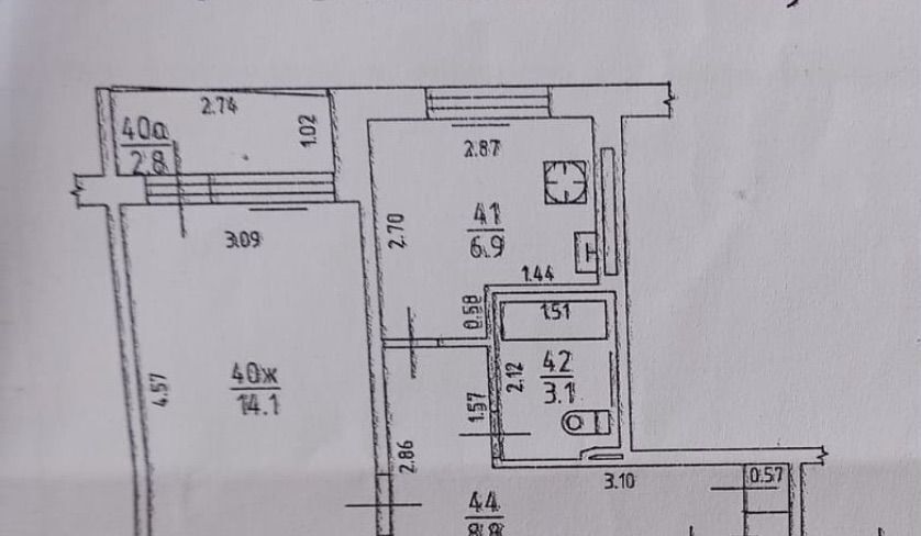 квартира г Калининград р-н Московский ул Б.Хмельницкого 20 фото 17