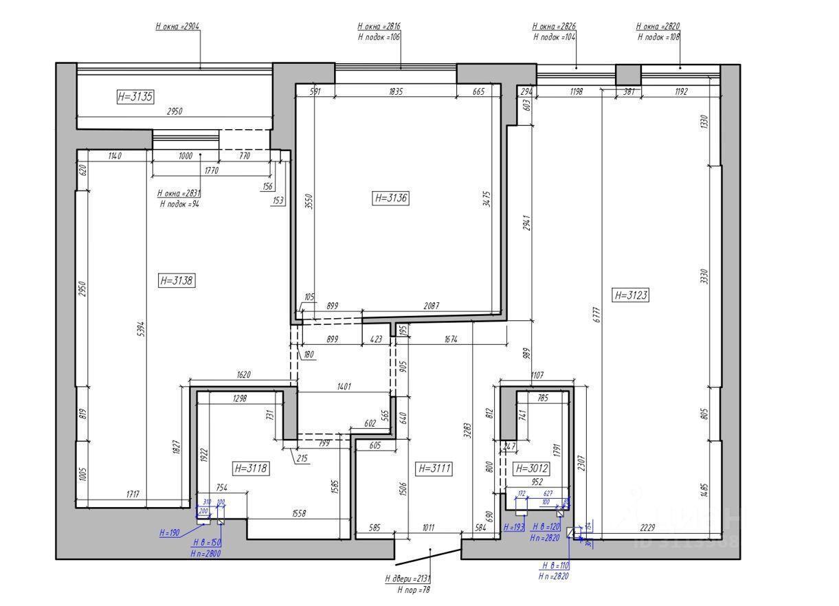 квартира г Москва метро Коммунарка Скандинавский бул., 7, 142770, Московская область фото 17