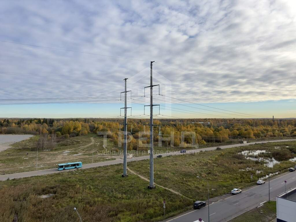 квартира г Санкт-Петербург метро Гражданский Проспект р-н Красногвардейский дор Муринская 2/1 ЖК «Цветной город» д. 16к фото 12