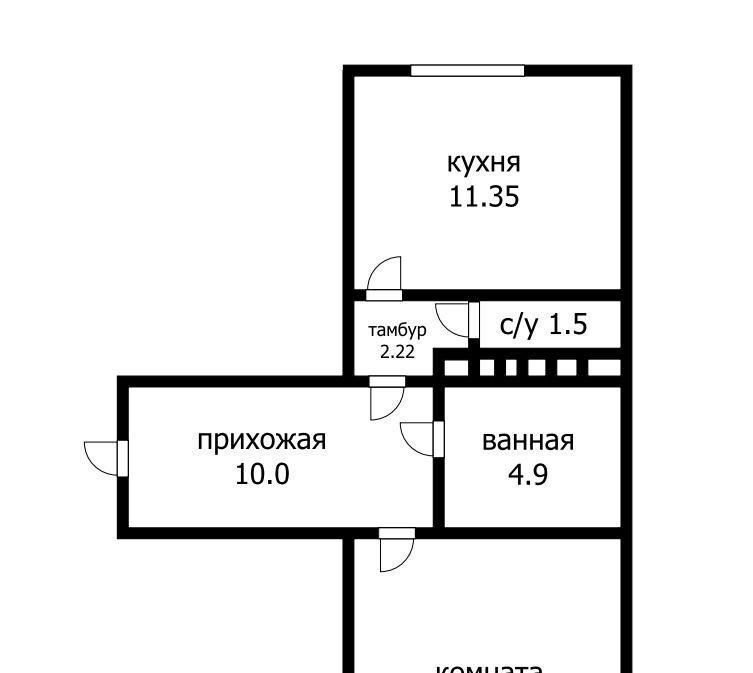 квартира г Краснодар р-н Карасунский пр-кт им. писателя Знаменского 9к/1 Краснодар, Карасунский, Почтовый мкр, просп. Имени писателя Знаменского фото 1