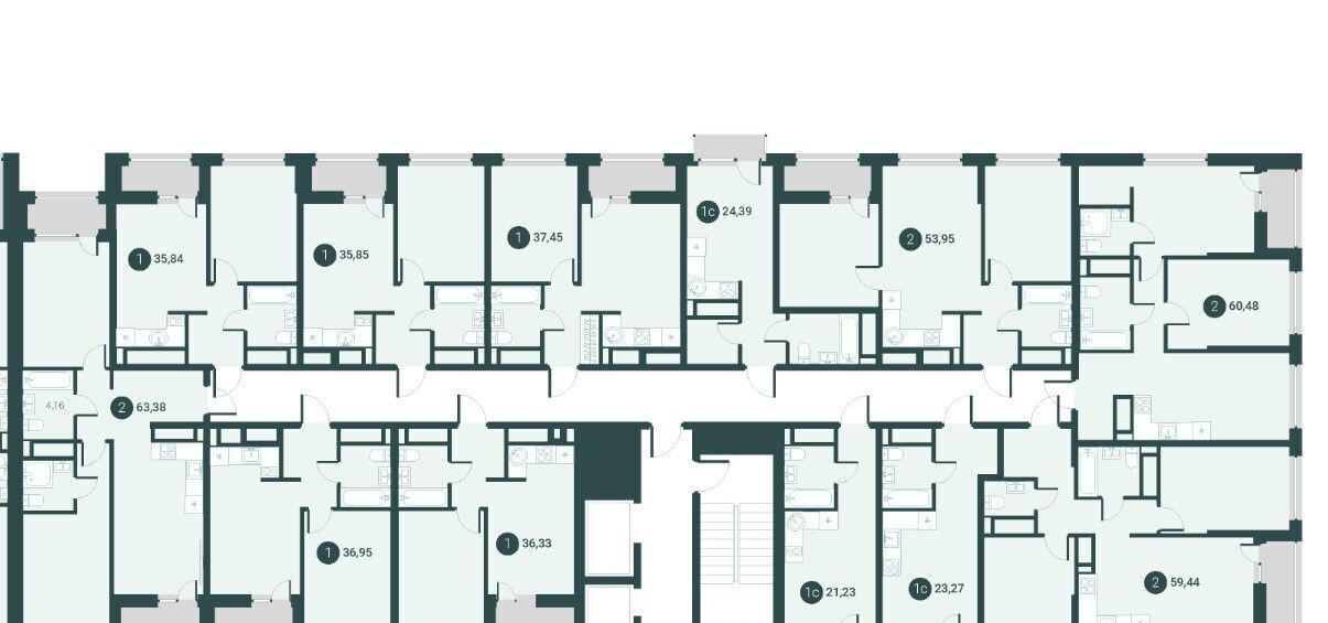 квартира г Тюмень р-н Калининский ул Андрея Приказнова 7 фото 2