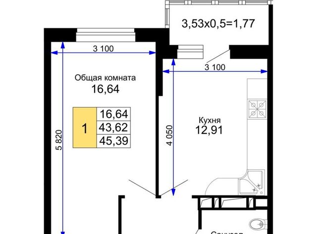 р-н Прикубанский дом 30/7 ЖК «Лучший» фото