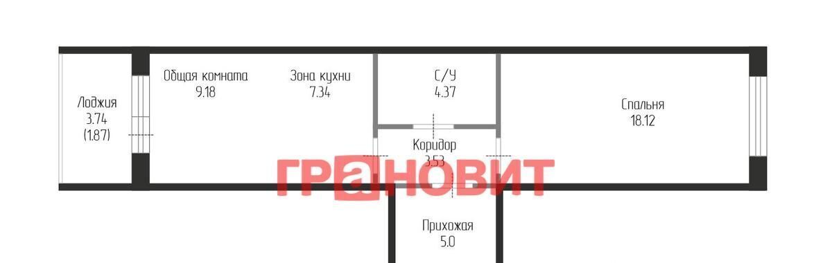 квартира р-н Новосибирский рп Краснообск мкр 3 12б фото 2