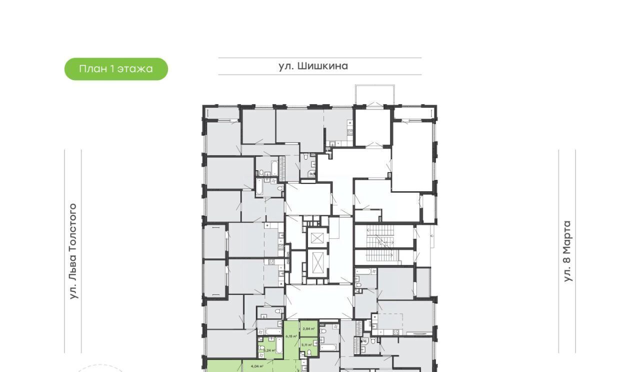 квартира г Ижевск р-н Индустриальный ул Шишкина 20к/2 фото 5