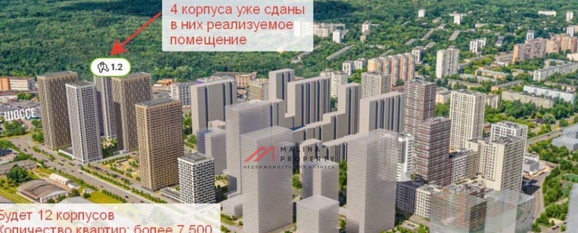 торговое помещение г Москва метро Бульвар Рокоссовского ш Открытое 18ак/2 муниципальный округ Метрогородок фото 2