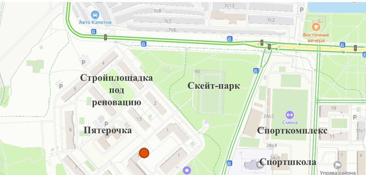 торговое помещение г Москва метро Люблино 1-й кв-л, 1 фото 8