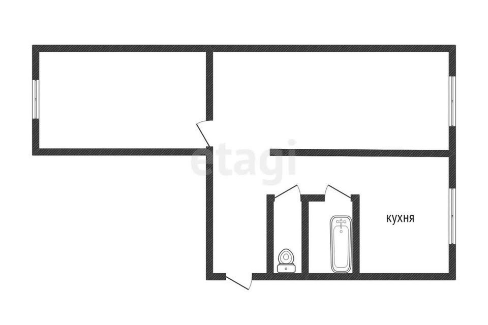 квартира г Кыштым ул Каолиновая 16 городской округ Кыштым фото 6