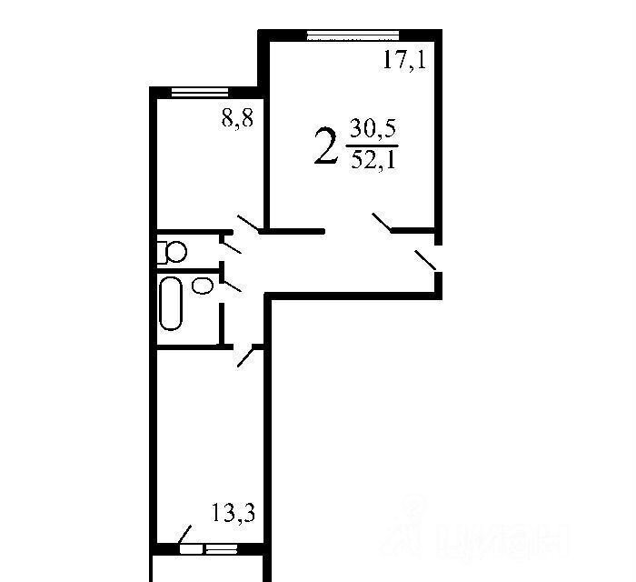 квартира г Москва метро Шипиловская проезд Задонский 34к/1 фото 12