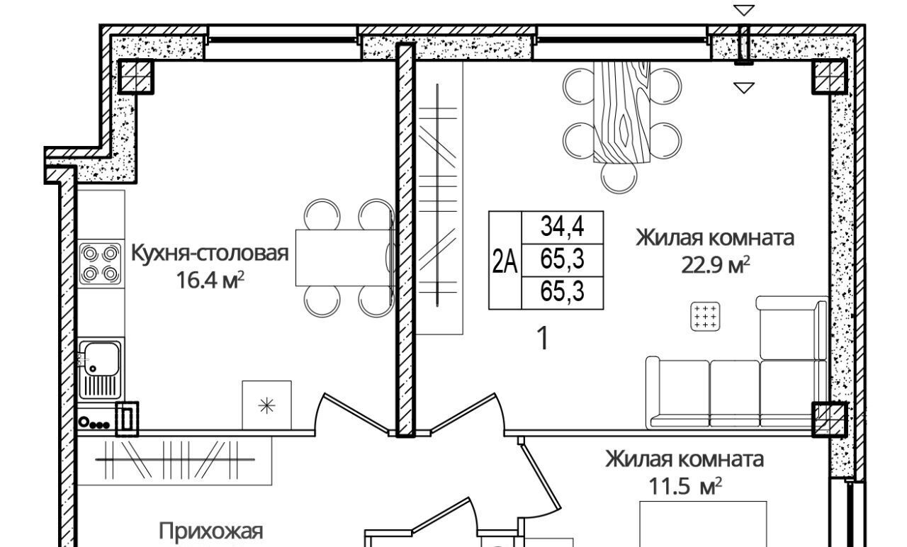 квартира р-н Псковский д Борисовичи ул Дмитрия Яковлева 6 Завеличенская волость фото 1