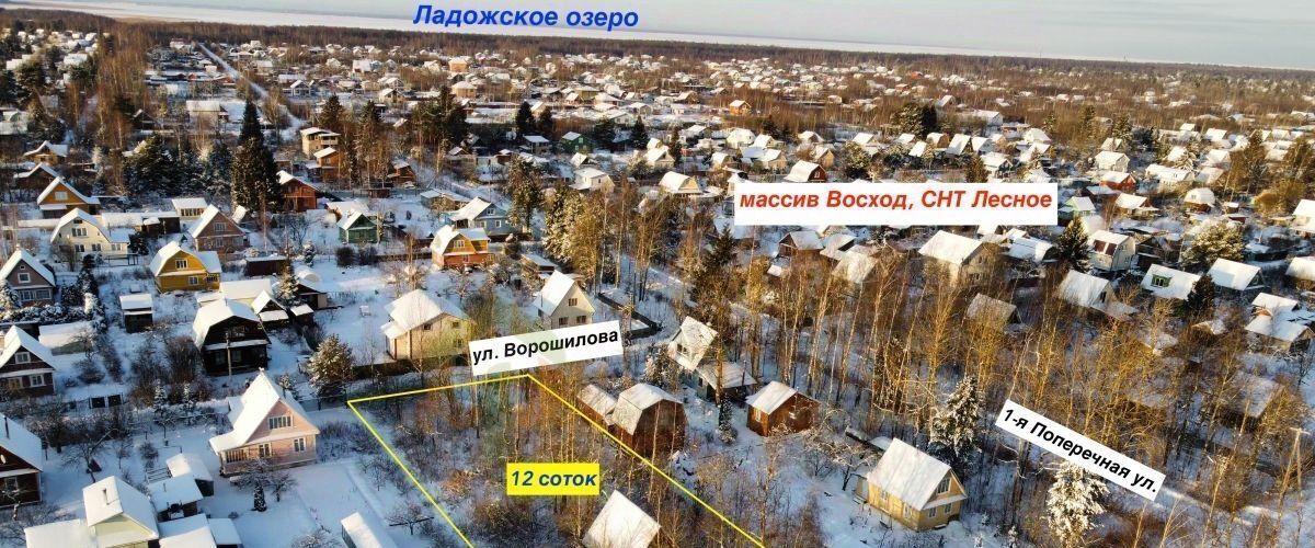 земля р-н Кировский массив Восход снт Лесное Синявинское городское поселение фото 12