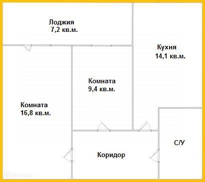 квартира городской округ Люберцы п Жилино-1 1-й квартал, 3 фото 5