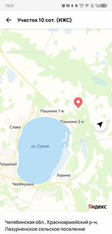 с Пашнино Лазурненское сельское поселение, 1-е, Огородная ул, Миасское фото