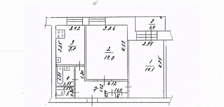 квартира р-н Зеленодольский г Зеленодольск ул Королева 10 фото 13