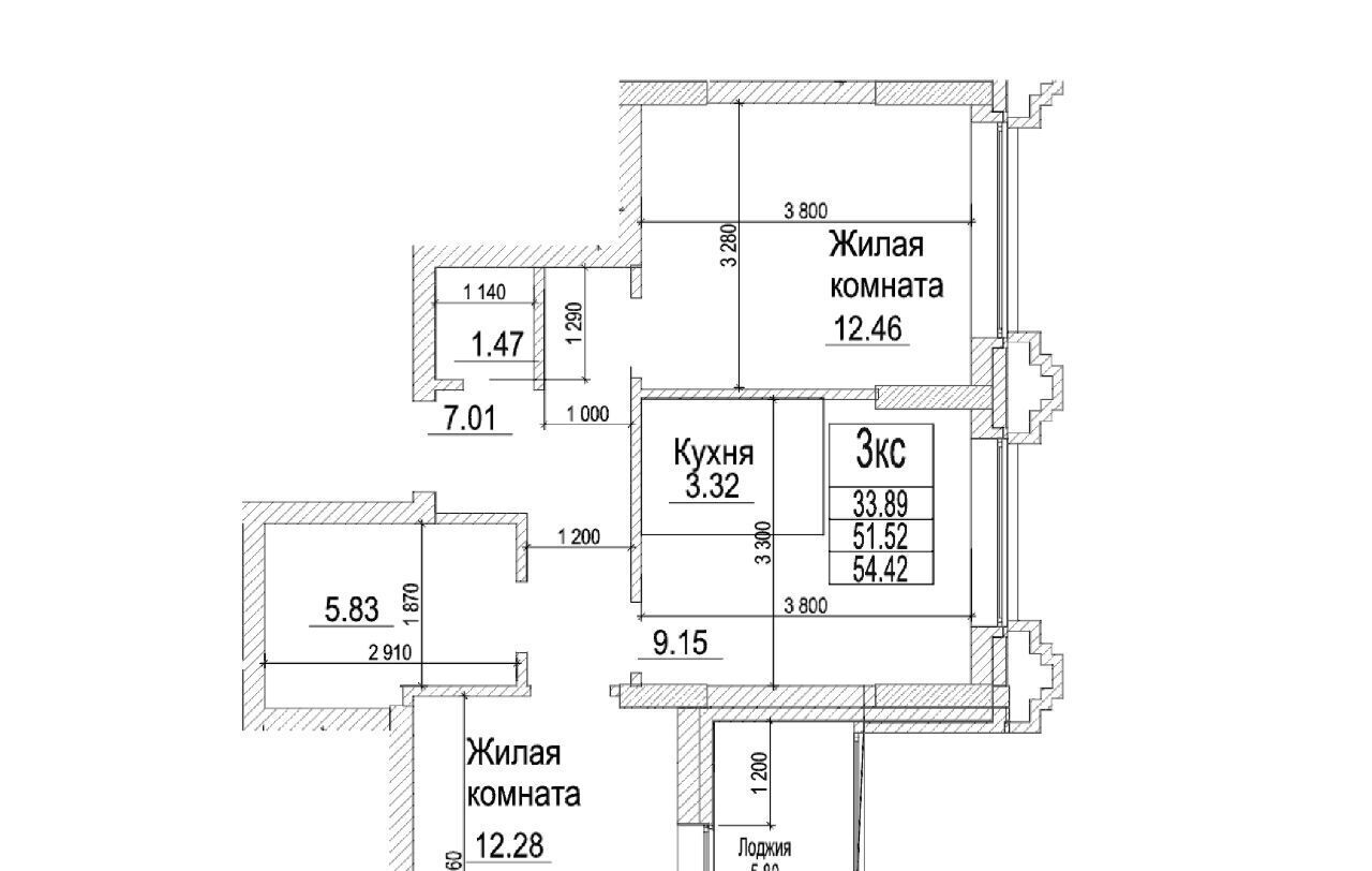 квартира г Новосибирск метро Площадь Гарина-Михайловского ЖК «Чернышевский» фото 2