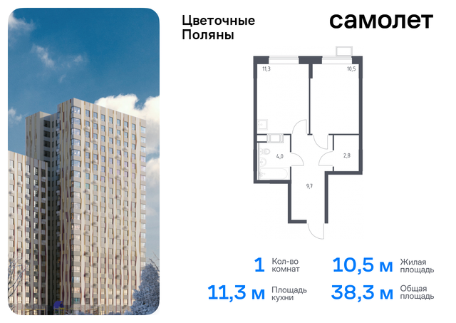 ЖК «Цветочные Поляны Экопарк» Филатов луг, к 2, Киевское шоссе фото