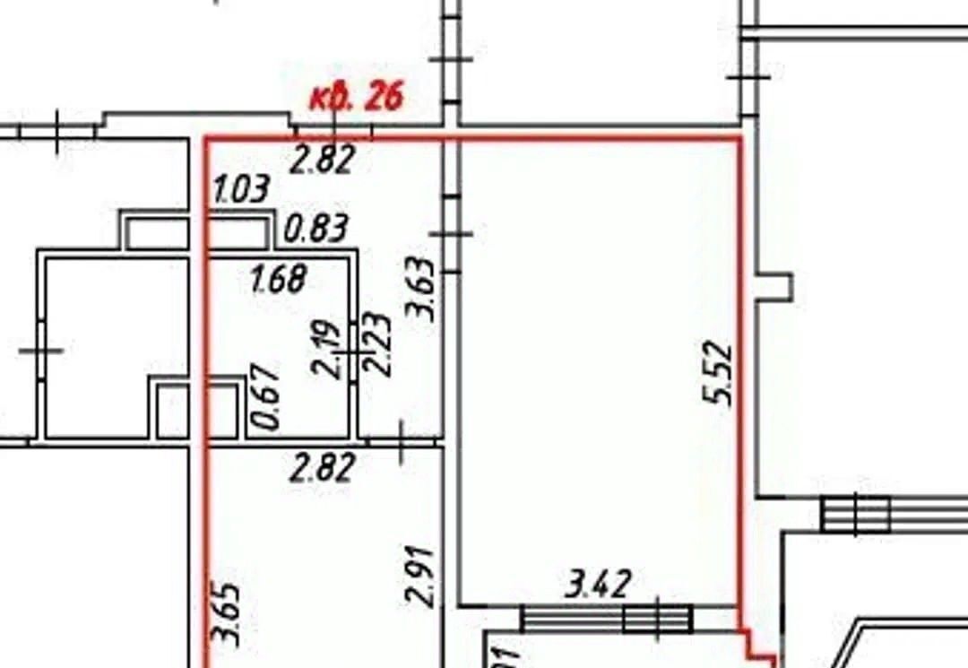 квартира г Балашиха мкр Кучино ул Речная 14 Кучино фото 24