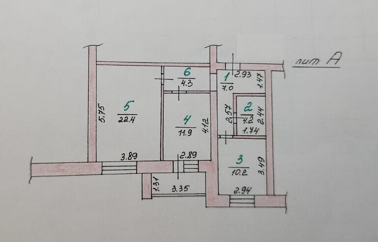 квартира г Орел р-н Заводской ул Комсомольская 310 фото 14