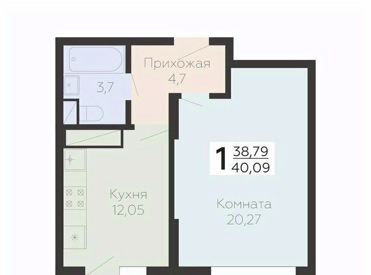 квартира г Подольск микрорайон Красная Горка ул Садовая 3к/1 Силикатная фото 1