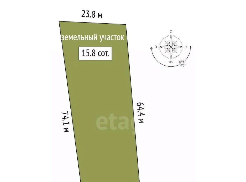 земля р-н Кировский с Владиславовка ул Красноармейская фото 2