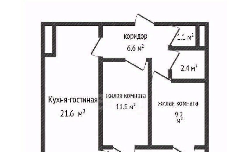 квартира г Краснодар р-н Прикубанский ул Российская 267к/4 фото 1