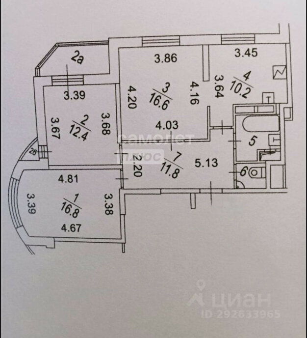 квартира г Москва метро Крылатское ш Рублёвское 70к 5, Московская область фото 5