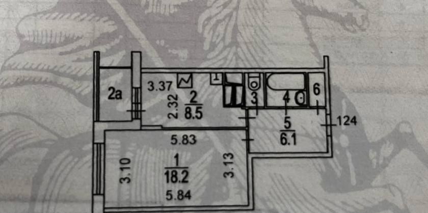 квартира г Москва метро Проспект Вернадского пр-кт Вернадского 65 муниципальный округ Проспект Вернадского фото 16