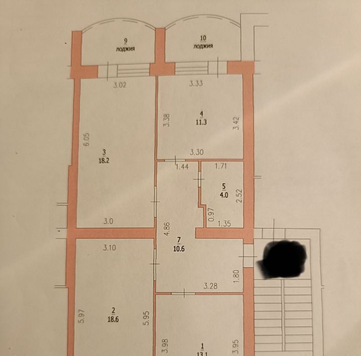 квартира р-н Ейский г Ейск ул Красная 53/3 Ейское городское поселение фото 27