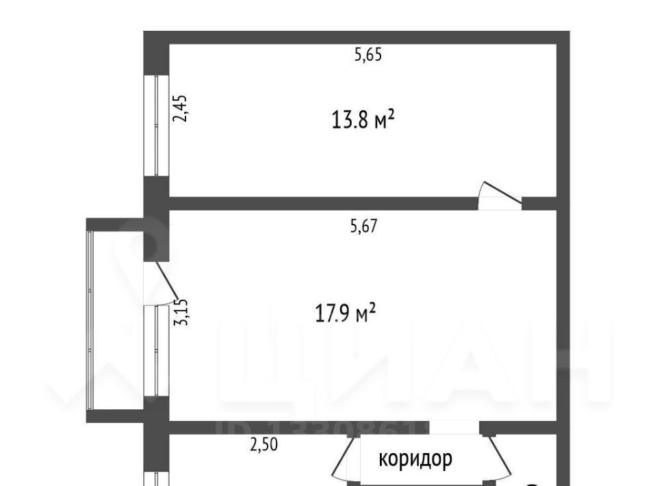 квартира г Тула р-н Пролетарский ул Кутузова 31а фото 2