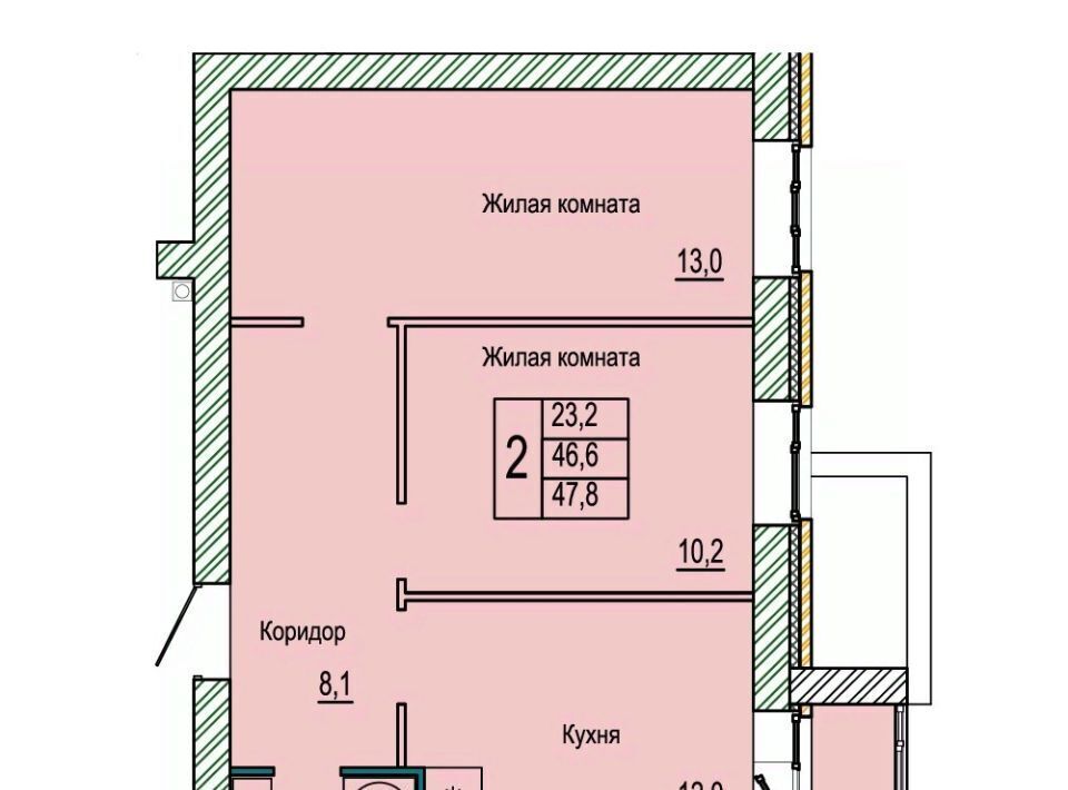 квартира г Волгоград р-н Кировский ЖК «Колизей» фото 1
