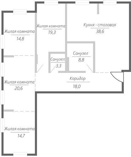 квартира г Тольятти р-н Автозаводский ул Фрунзе 2в Тольятти городской округ фото 2