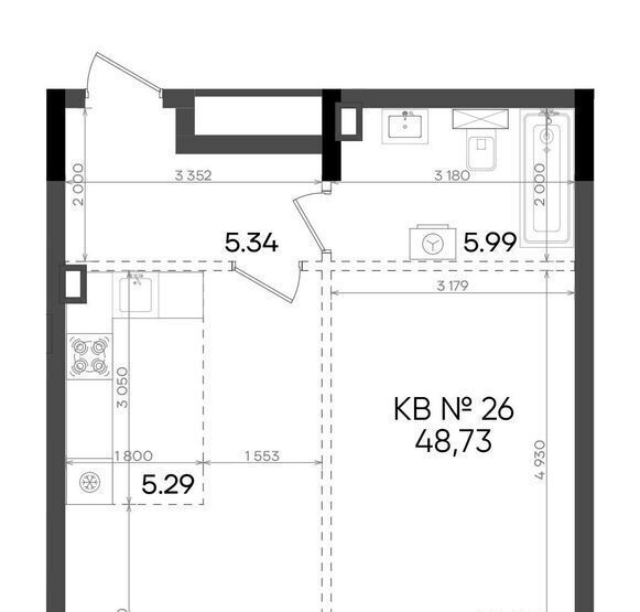 квартира г Казань метро Горки р-н Советский ул Аделя Кутуя 181ж фото 1