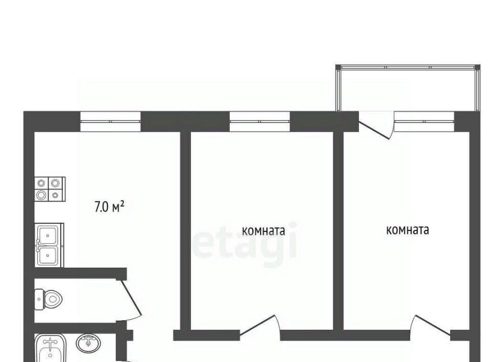 квартира г Ярославль р-н Дзержинский ул Туманова 22а фото 12