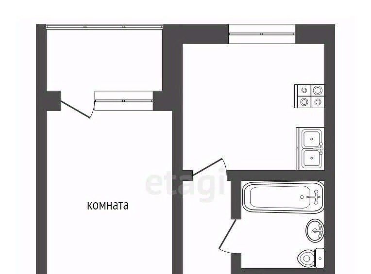 квартира г Тамбов р-н Советский ул Полынковская 65вк/3 фото 17