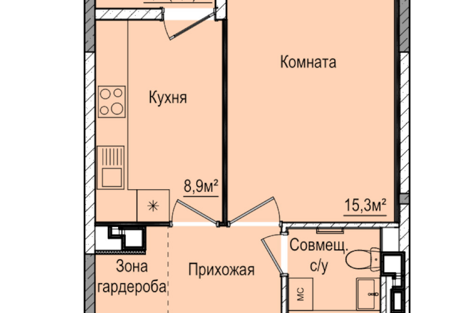 квартира г Ижевск р-н Индустриальный Буммаш Ижевск городской округ, Буммаш фото 1